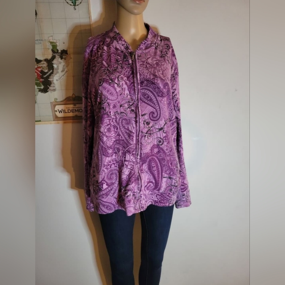 Vintage Northern Reflection Paisely Sweater size Large/12